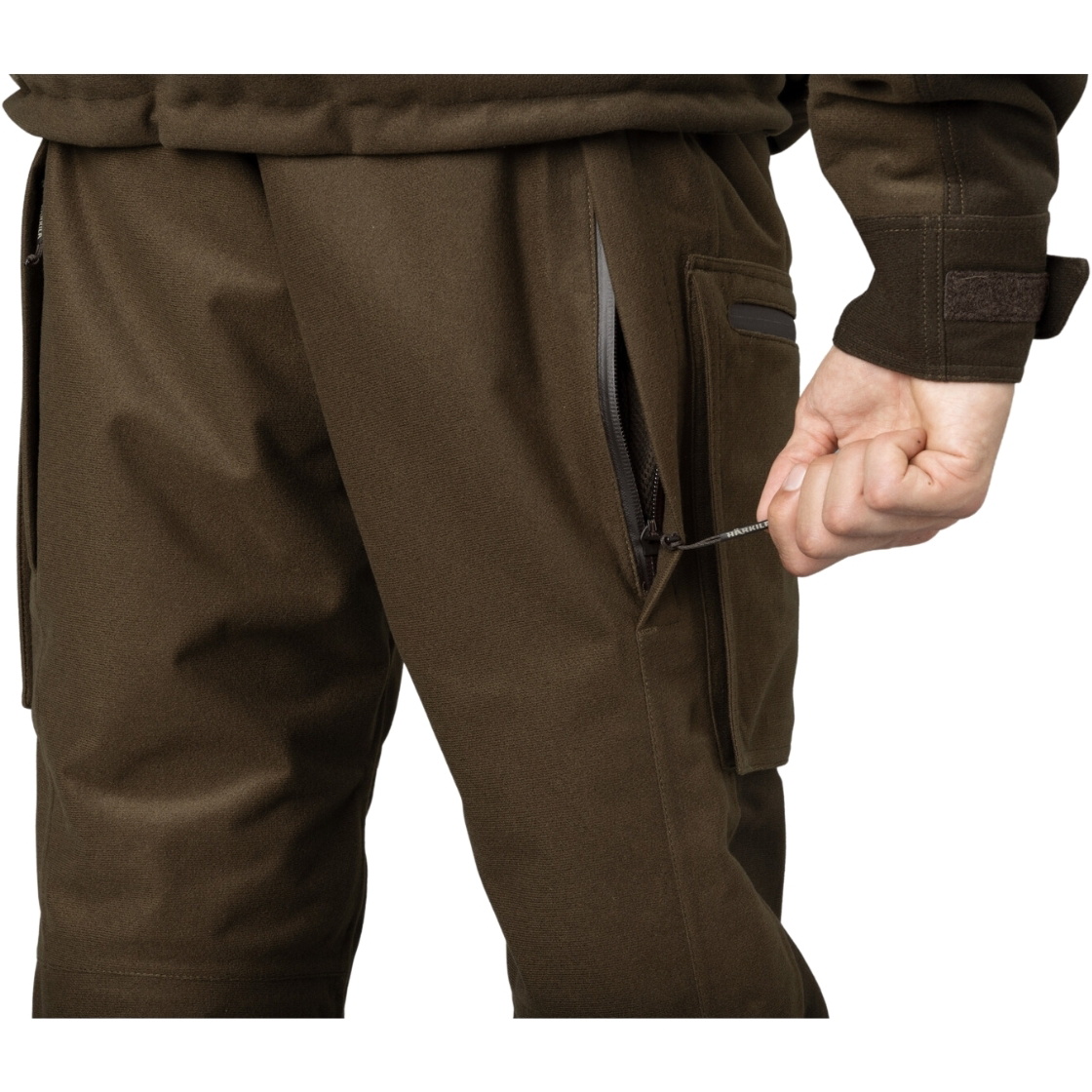Harkila Herren Wald Hunter GTX Hose 10002 - Hunting Green / Shadow Brown